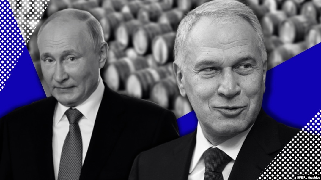 Володимир Путін (ліворуч) і Юрій Ковальчук, колаж