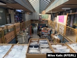 One of many Chinese-owned stores in Belgrade.