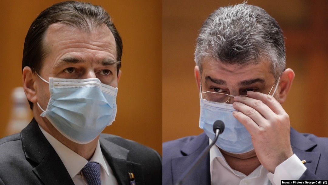 Ludovic Orban și Marcel Ciolacu