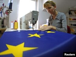 Zastava EU - ilustracija