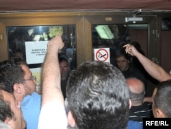 Sa jednog od protesta radnika KAP-a, 2010.