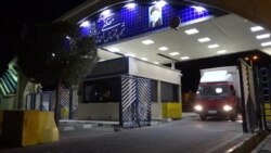 کامیون حامل سوخت یو‌اف۶ در حال ترک نیروگاه هسته‌ای نطنز به سمت تأسیسات زیرزمینی فردو، ۶ نوامبر ۲۰۱۹