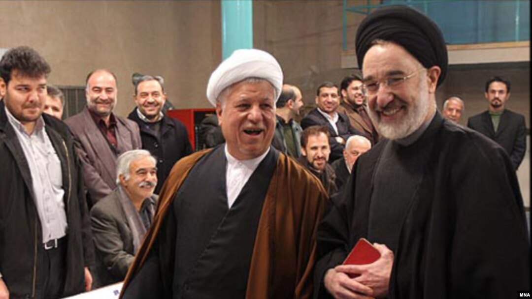 اکبر هاشمی رفسنجانی و محمد خاتمی از نهاد های مسئول در برگزاری هشتمین دوره انتخابات مجلس خواستند که شرایط انتخاباتی «سالم و آزاد» را فراهم بیاورند.