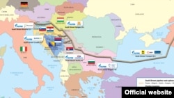Ruta gasovoda "Južni tok"