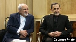 علی اکبر ولایتی و محمد جواد ظریف