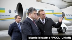 Петро Порошенко (л) і Андрій Садовий