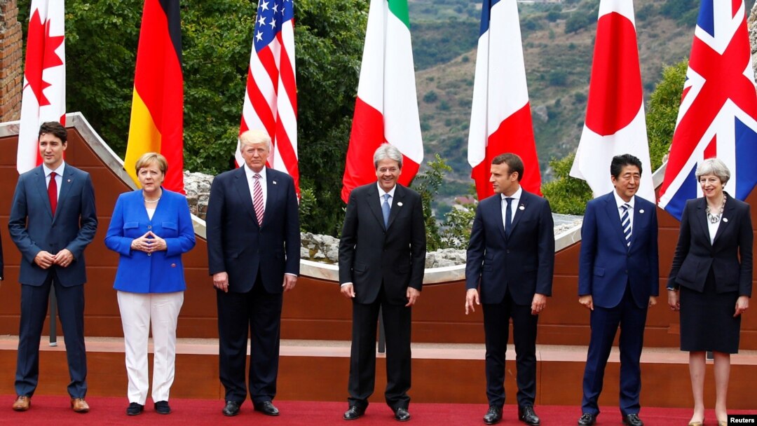 Ледіри G7. Саміт на Сицилії. Італія, 26 травня 2017 року
