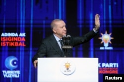 Turkish President Recep Tayyip Erdogan (file photo)