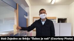 Gradonačelnik Šapca Nebojša Zelenović