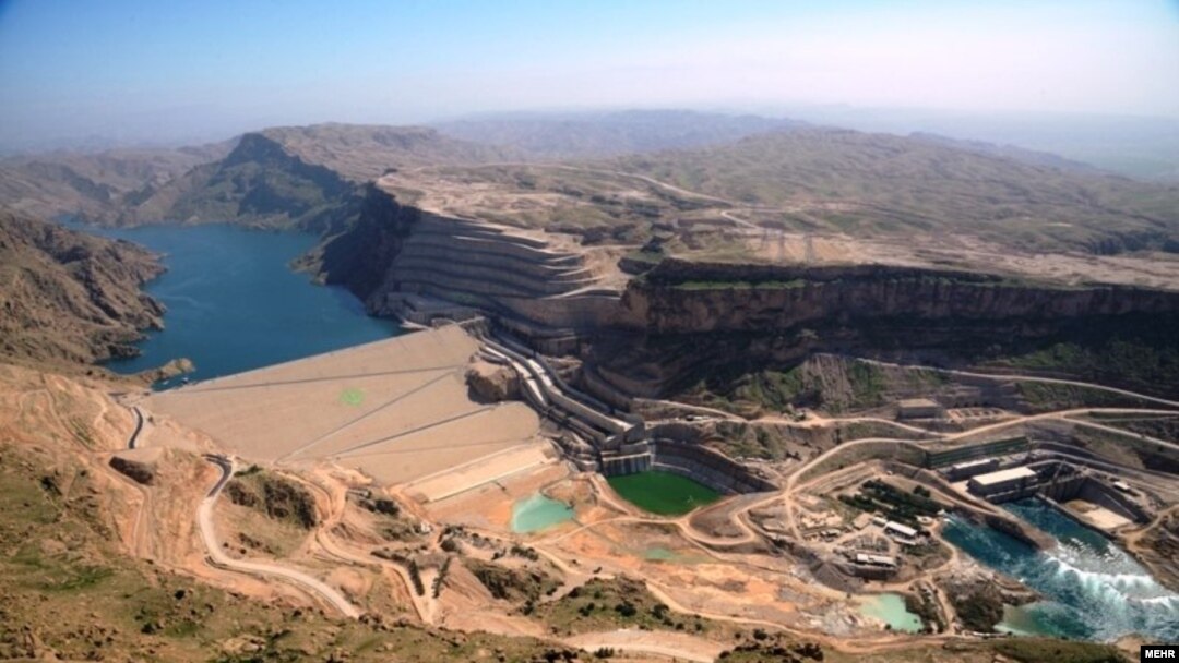 منطقه سد گتوند در استان خوزستان