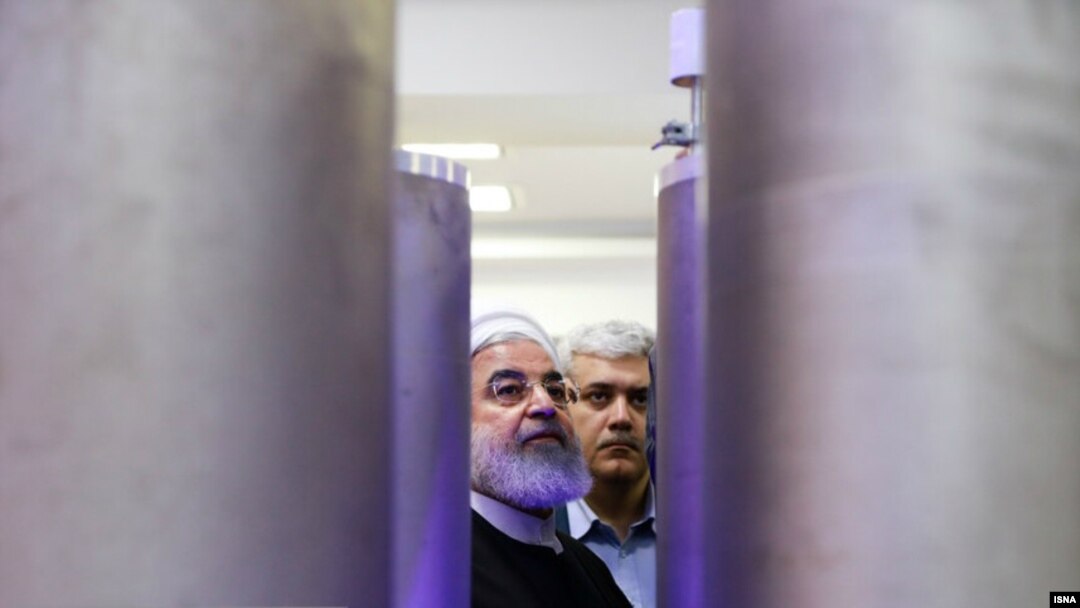 Iranski predsjednik Hasan Rouhani prilikom posjete nuklearnom pogonu