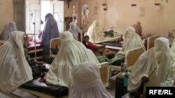 Most women in Bannu wear an all-encompassing burqa when leaving the house.