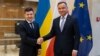Президенти Володимир Зеленський і Анджей Дуда, Брюссель, червень 2019 року 