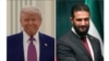 Американскиот претседател Доналд Трамп и сирискиот претседател Ахмад ал-Шара