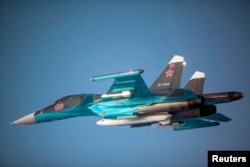 Фотографія СУ-34, поширена ВПС Норвегії 31 жовтня 2014 року