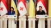 Саломе Зурабишвили и Владимир Зеленский, 2021 год