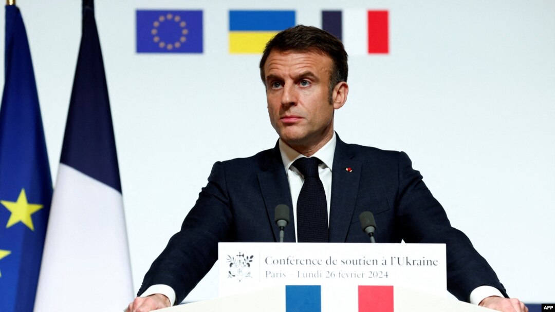 French President Emmanuel Macron 