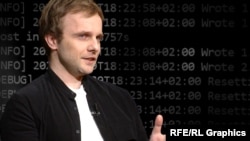 Artem Lysak, journalist for RFE/RL's Crimea.Realities project from 2016 to 2020