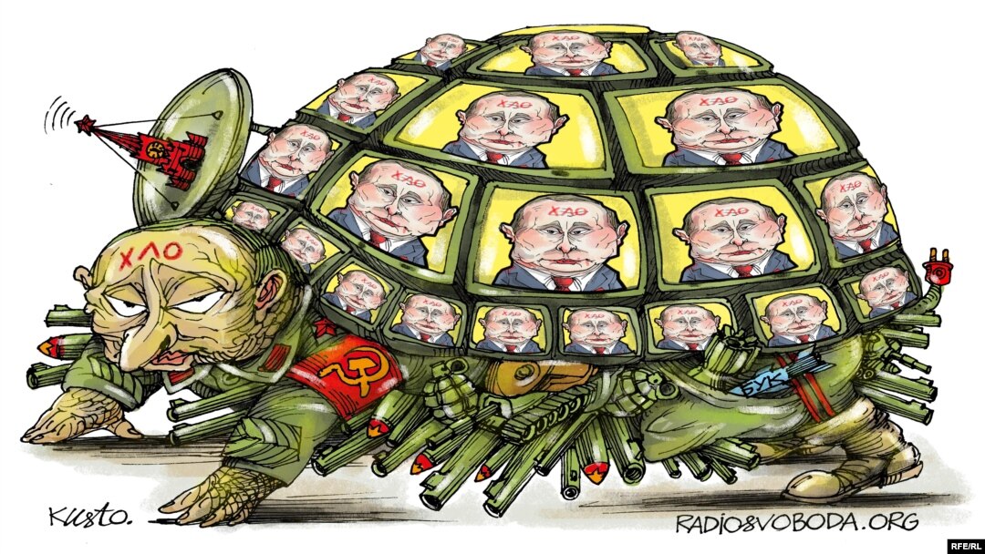 Політична карикатура Олексія Кустовського 