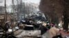 Зруйнована російська військова техніка у Бучі