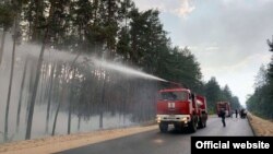 За даними МВС, до ліквідації пожеж залучено понад 1200 працівників підрозділів міністерства