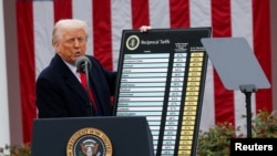 Американскиот претседателот Доналд Трамп 