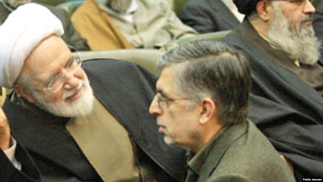 غلامحسین کرباسچی و مهدی کروبی.
