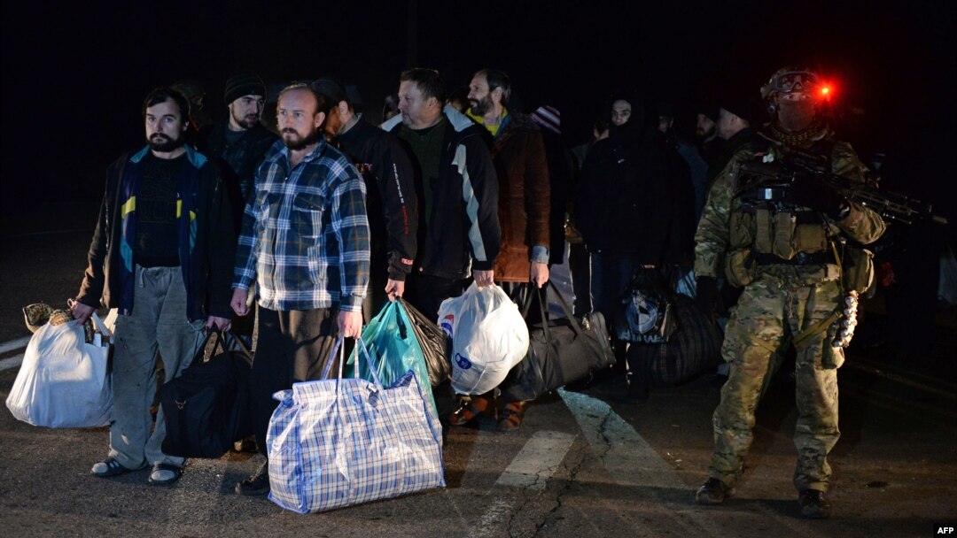 Обмін полоненими поблизу Ясинуватої, 26 грудня