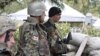 Грузинські солдати на кордоні з Південною Осетією