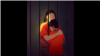 Kyrgyz artist Tatyana Zelenskaya's depiction of jailed journalist Makhabat Tajibek-kyzy and her son