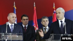 Delegacija Parlamenta BiH u posjeti Beogradu, juni 2010, foto: Saša Čolić