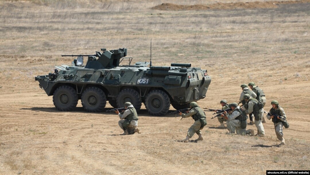 Російські навчання в окупованому Криму, липень 2020 року