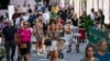 Pješačka zona u Štokholmu, juli 2020.