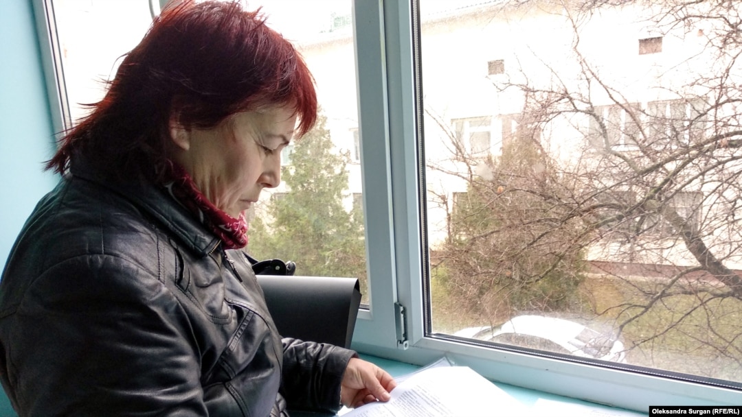 Аліє Дегерменджі, дружина заарештованого
